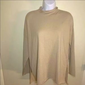 PHILOSOPHY REPUBLIC Clothing Wool Blend PULLOVER TURTLENECK SWEATER Small